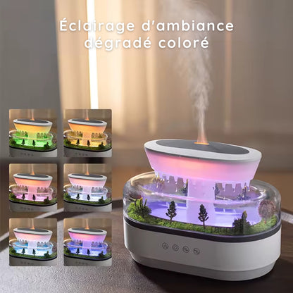 Humidificateur avec effet pluie