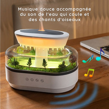 Humidificateur avec effet pluie